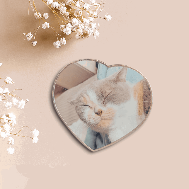 Heart Shaped Photo MagnetMagnetsBoho Photo