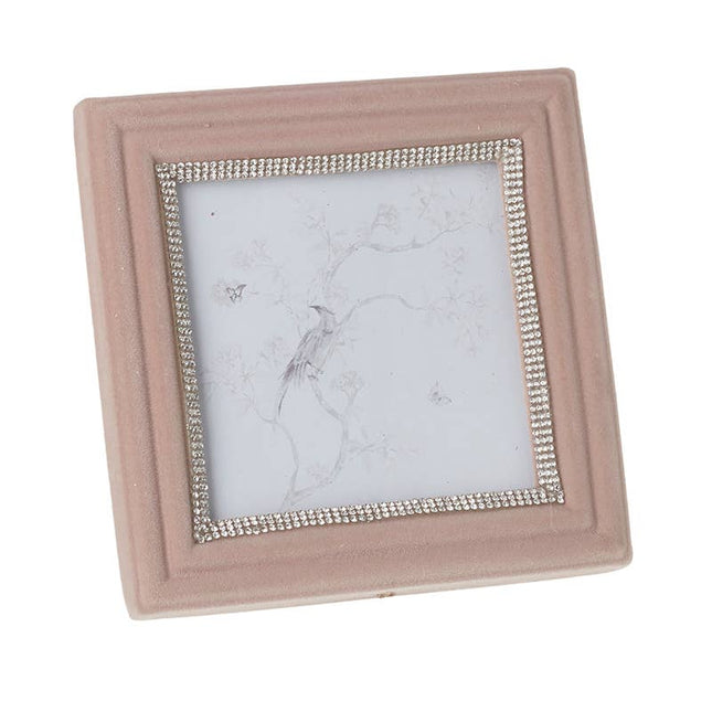 LARGE PINK SQUARE PHOTO FRAME4x4 FramesBoho Photo