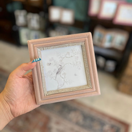 PINK SQUARE PHOTO FRAME4x4 FramesBoho Photo