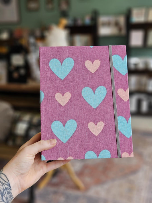 Love Heart Photo Album - 200 - 6x46x4 Photo AlbumsBoho Photo