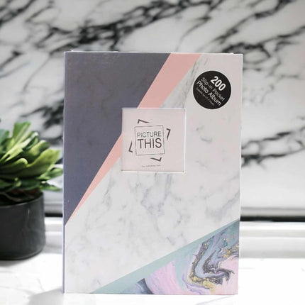 Marble Photo Album - 7x5 - 100Photo BooksBoho Photo
