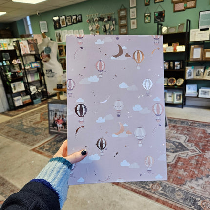 Moon and Balloon Album - 300 - 6x46x4 Photo AlbumsBoho Photo