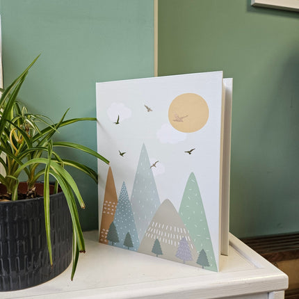 Mountain And Sun Photo Album - 200 - 6x46x4 Photo AlbumsBoho Photo