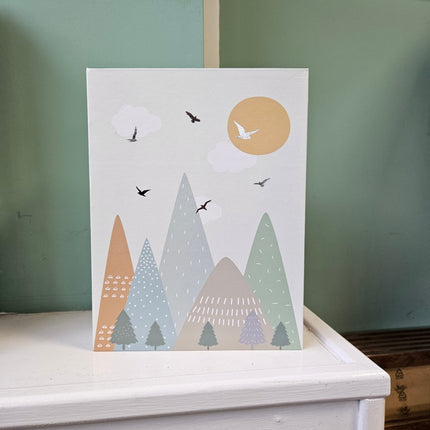 Mountain And Sun Photo Album - 200 - 6x46x4 Photo AlbumsBoho Photo