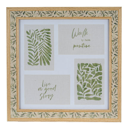 Olive Leaf Multi Aperture Photo FrameMulti Aperture FrameBoho Photo
