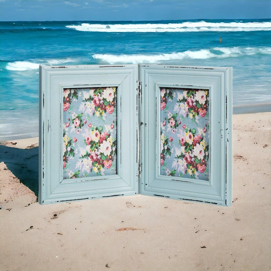 Delilah Double Photo Frame BlueBoho Photo