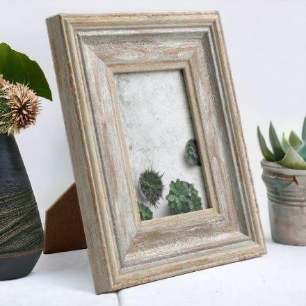 Washed Wooden Frame - 6x4in - 15x10cmPhoto FrameBoho Photo