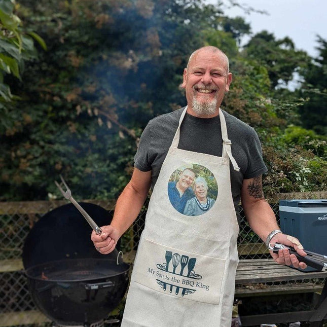 Personalised Apron with Pocket - Optional TextPhoto GiftsBoho Photo