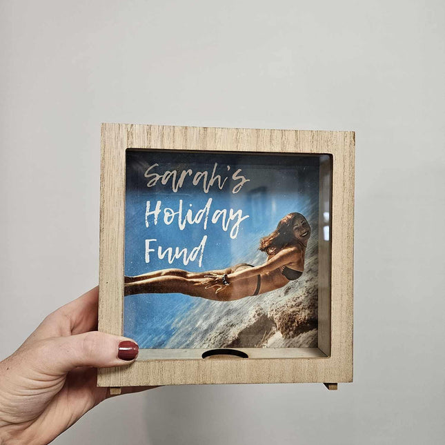 Personalised Money Bank BoxPhoto GiftsBoho Photo