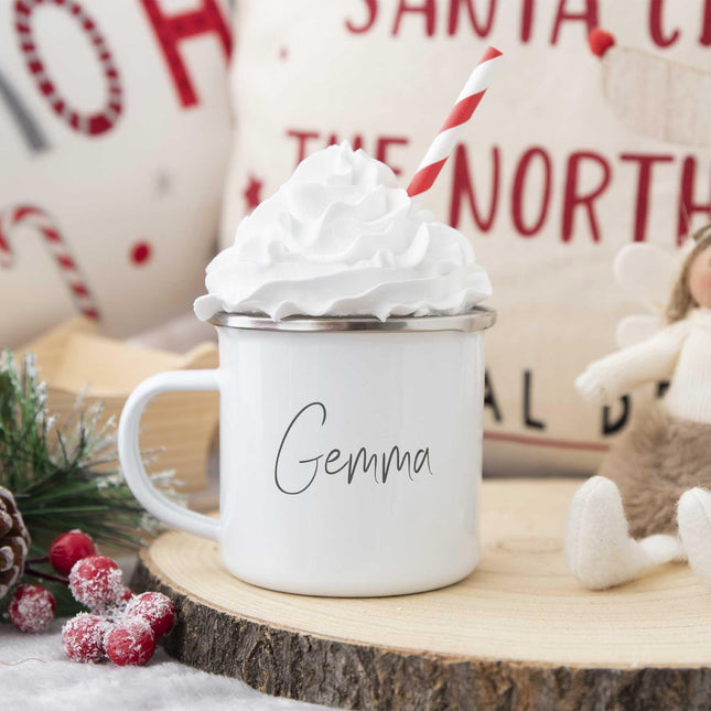 Personalised Name/ Message - Camping CupPhoto GiftsBoho Photo