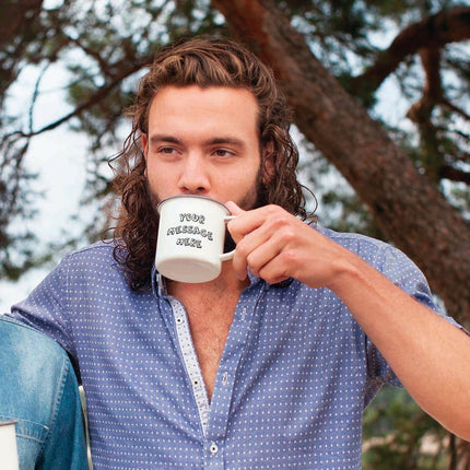 Personalised Name/ Message - Camping CupPhoto GiftsBoho Photo