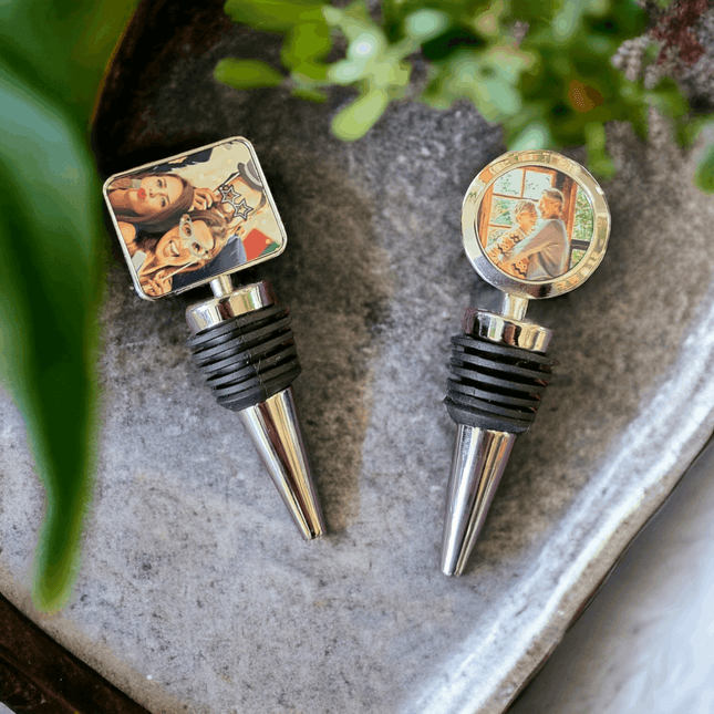 Personalised Wine Bottle StopperBottle StopsBoho Photo