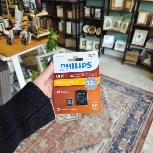 Philips 32GB Micro SD with AdapterSeasonal & AccessoriesBoho Photo