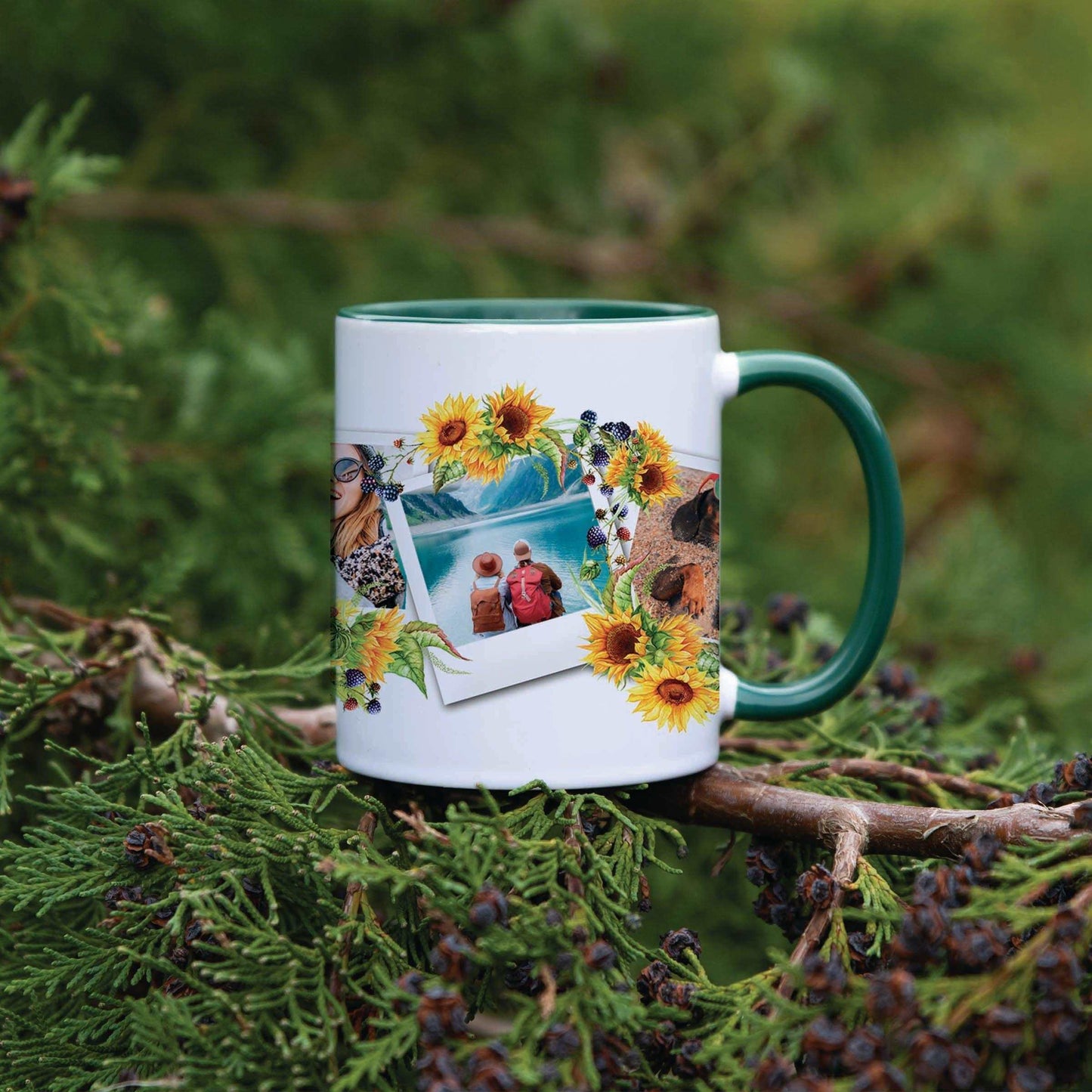 Polaroid - Personalised Photo Mug - Boho Photo