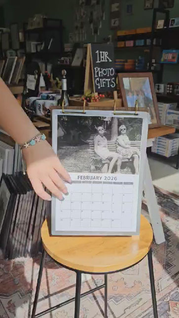 A4 Personalised Photo Calendar - 2026