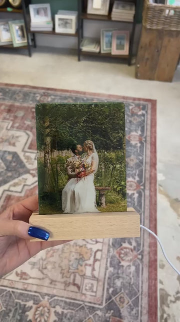LED Personalised Photo Lamp