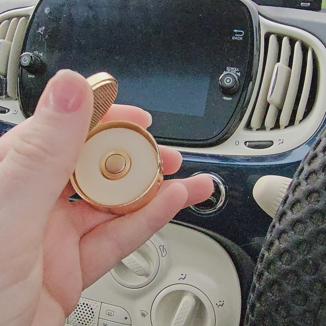 Personalised Car Air Freshener with Refill Pad - Ocean Scent