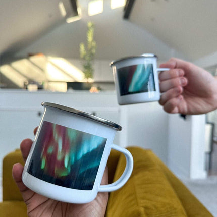 Rectangle Photo - Personalised Camping CupPhoto GiftsBoho Photo