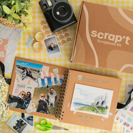 Scrapbook Album: 8 x 8 InchPhoto AlbumsBoho Photo