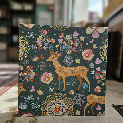 Self Adhesive Floral Deer Photo AlbumPhoto AlbumsBoho Photo