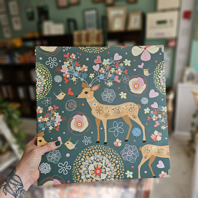 Self Adhesive Floral Deer Photo AlbumPhoto AlbumsBoho Photo