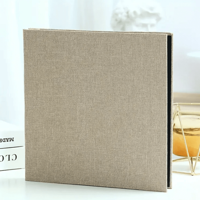 Self Adhesive Scrapbook Album 32 Pages Linen CoverPhoto AlbumsBoho Photo