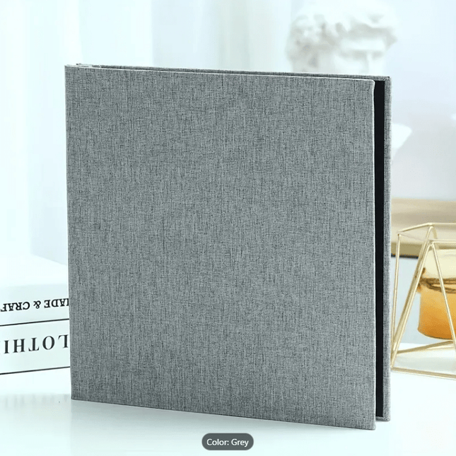 Self Adhesive Scrapbook Album 32 Pages Linen CoverPhoto AlbumsBoho Photo