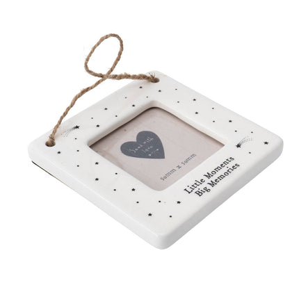 Send With Love 'Little Moments' Mini Ceramic Photo FrameMini Hanging FramesBoho Photo