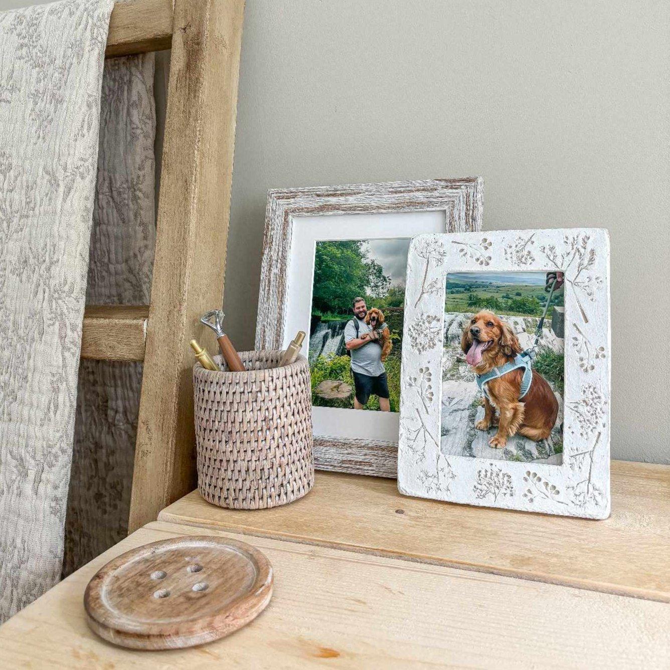 Shabby Chic Photo Frame - Various Sizes - Boho Photo