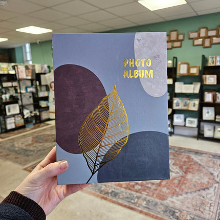 Stamping Leaf Photo Album - 200 - 6x46x4 Photo AlbumsBoho Photo