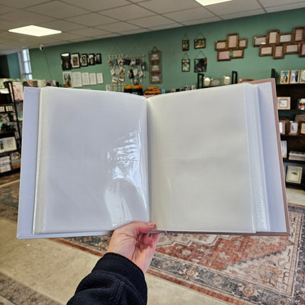 White Boho Art Photo Album - 200 - 6x46x4 Photo AlbumsBoho Photo