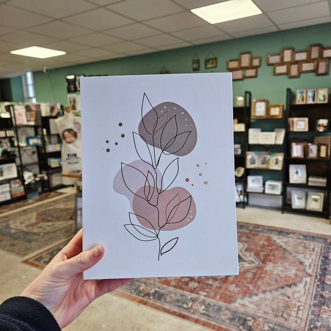 White Boho Art Photo Album - 200 - 6x46x4 Photo AlbumsBoho Photo