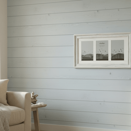 Whitewash Photo Frame - 3 ApertureMulti Aperture FrameBoho Photo