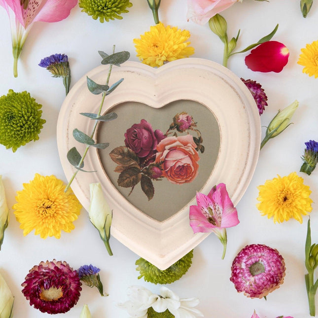 Antique Heart Frame - Boho Photo