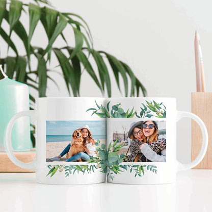 Botanical - Personalised Photo Mug - Boho Photo