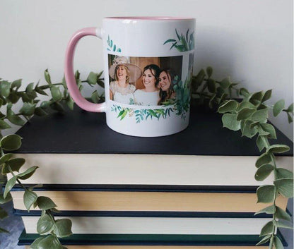 Botanical - Personalised Photo Mug - Boho Photo