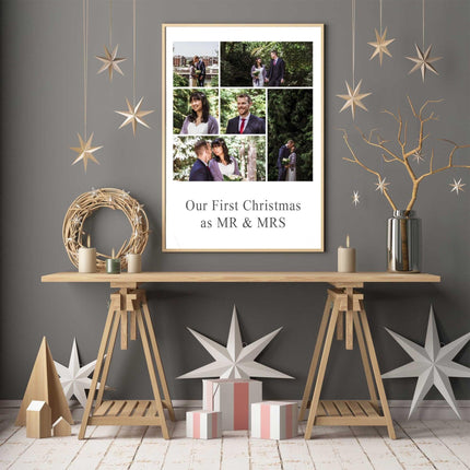 Collage Poster with Your Own Text - Boho Photo