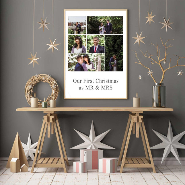 Collage Poster with Your Own Text - Boho Photo