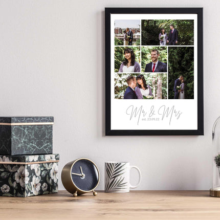 Collage Poster with Your Own Text - Boho Photo