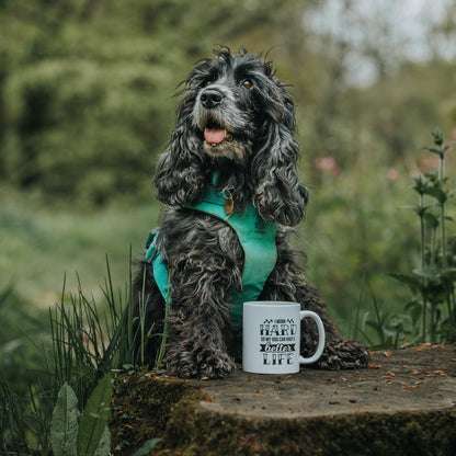 Dog Work - Personalised Photo Mug - Boho Photo