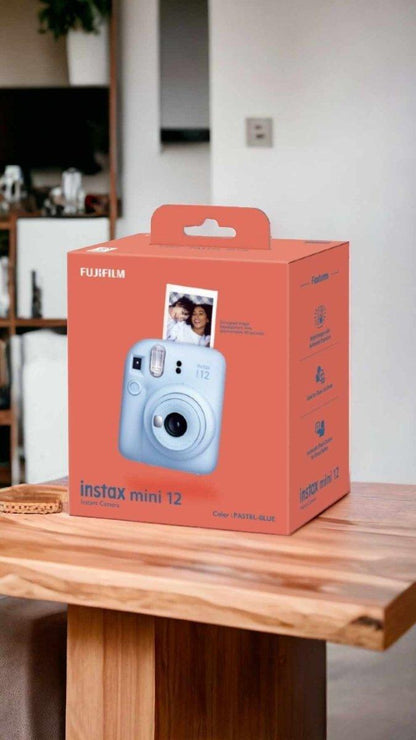 FujiFilm Instax Mini 12 Instant Camera - Blue- Perfect for Weddings and Parties - Boho Photo