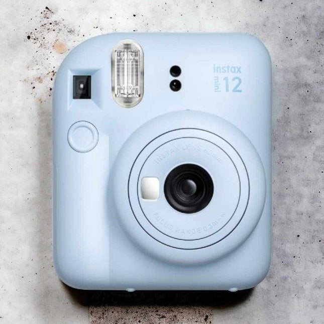 FujiFilm Instax Mini 12 Instant Camera - Blue- Perfect for Weddings and Parties - Boho Photo