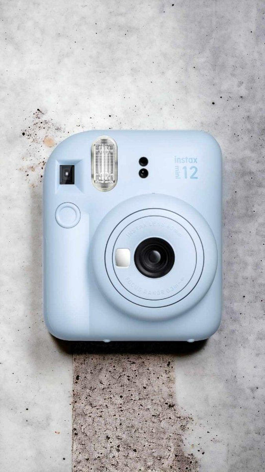 FujiFilm Instax Mini 12 Instant Camera - Blue- Perfect for Weddings and Parties - Boho Photo