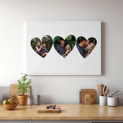 Heart Canvas - 3 images - Boho Photo