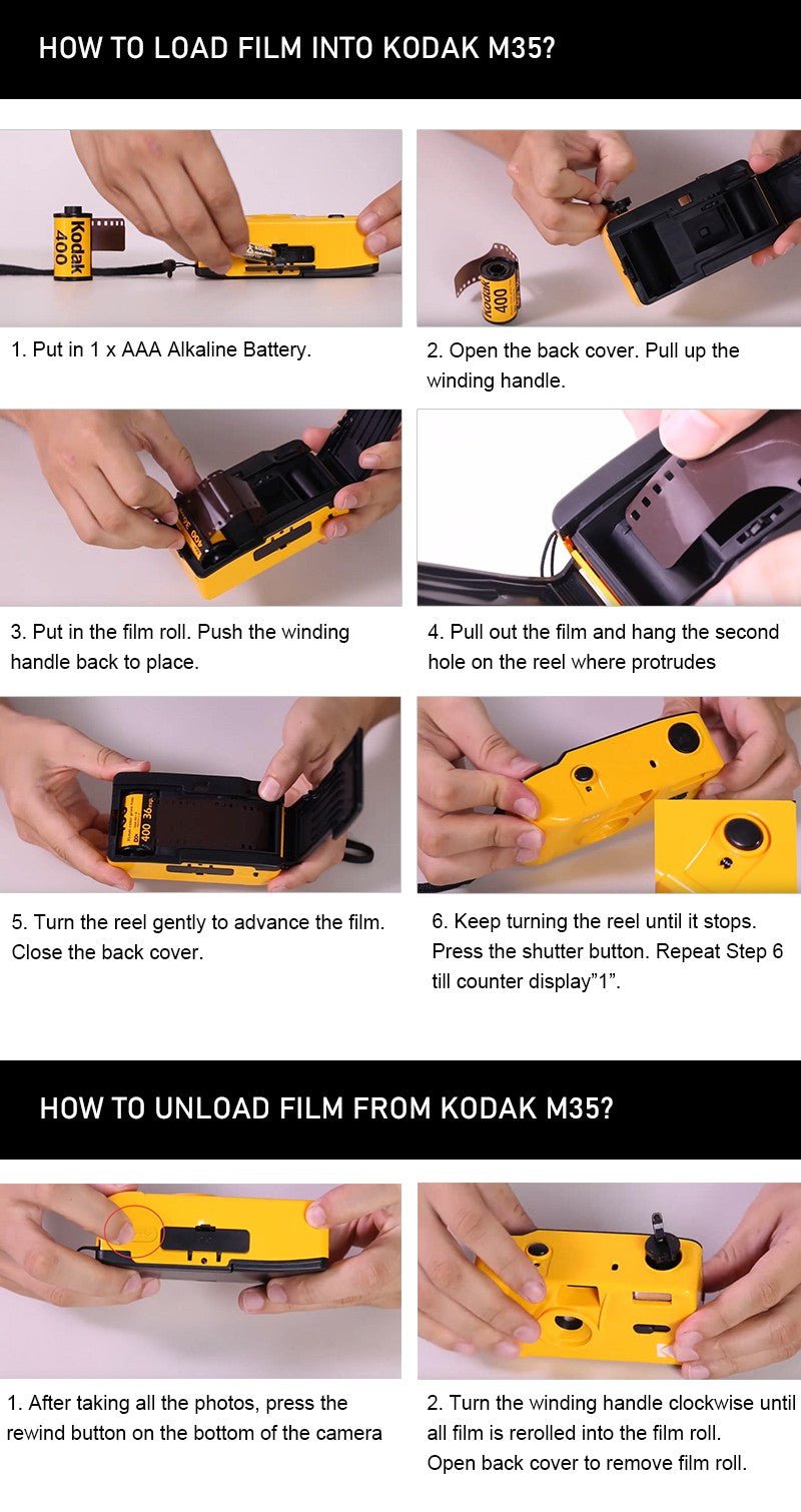 Kodak M35 35mm Reusable Film Camera (Mint Green)