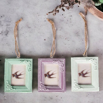 Pastel Passport Size Photo Frame - Assorted - Boho Photo