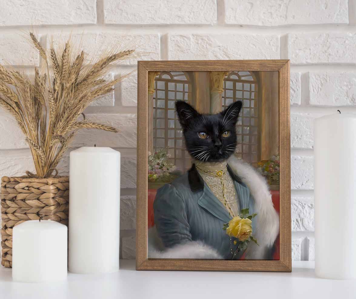 Personalised Vintage Pet Portraits - The LadyBoho Photo