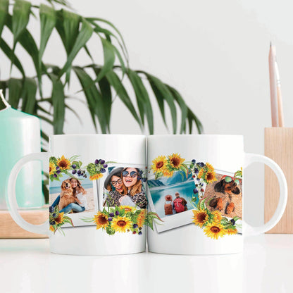 Polaroid - Personalised Photo Mug - Boho Photo