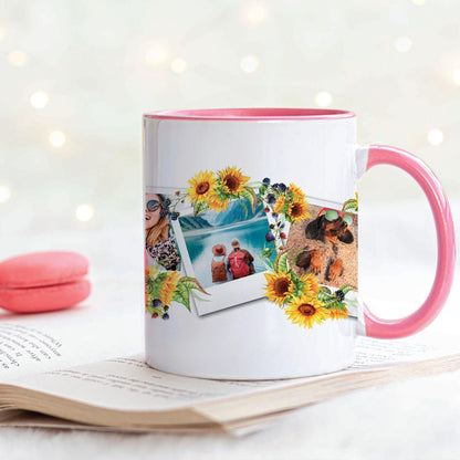 Polaroid - Personalised Photo Mug - Boho Photo