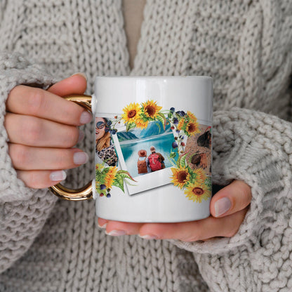 Polaroid - Personalised Photo Mug - Boho Photo